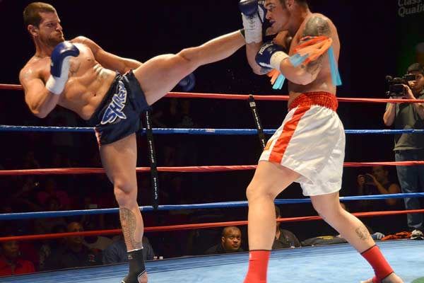 why do muay thai fighters wear ankle supports.