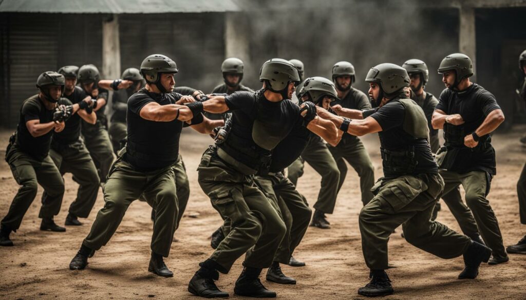 Krav Maga combat skills for special forces
